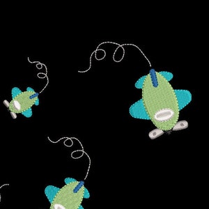 Airplane Machine Embroidery Design, Airplane embroidery design, Air plane Machine embroidery design