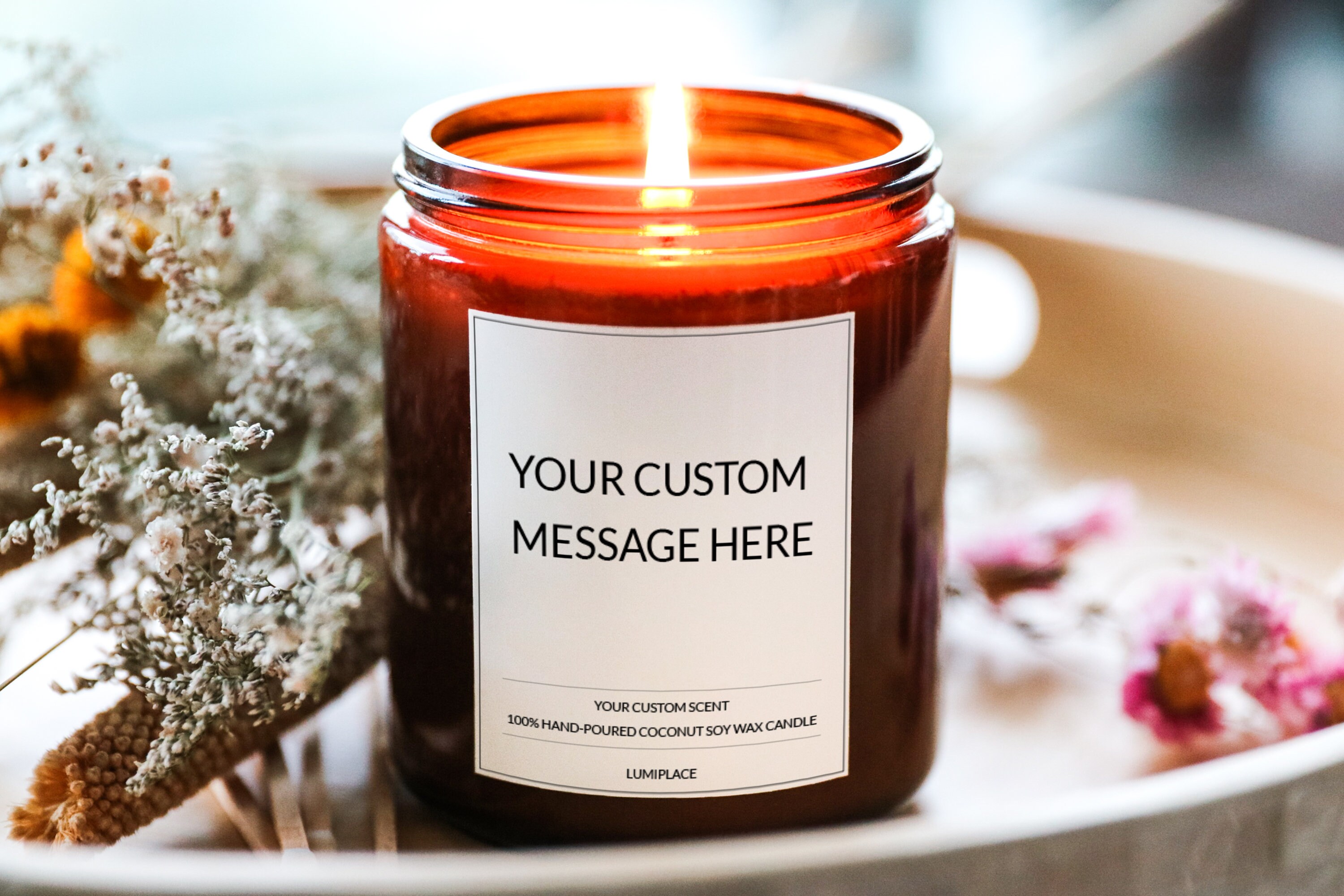 custom scented candles canada