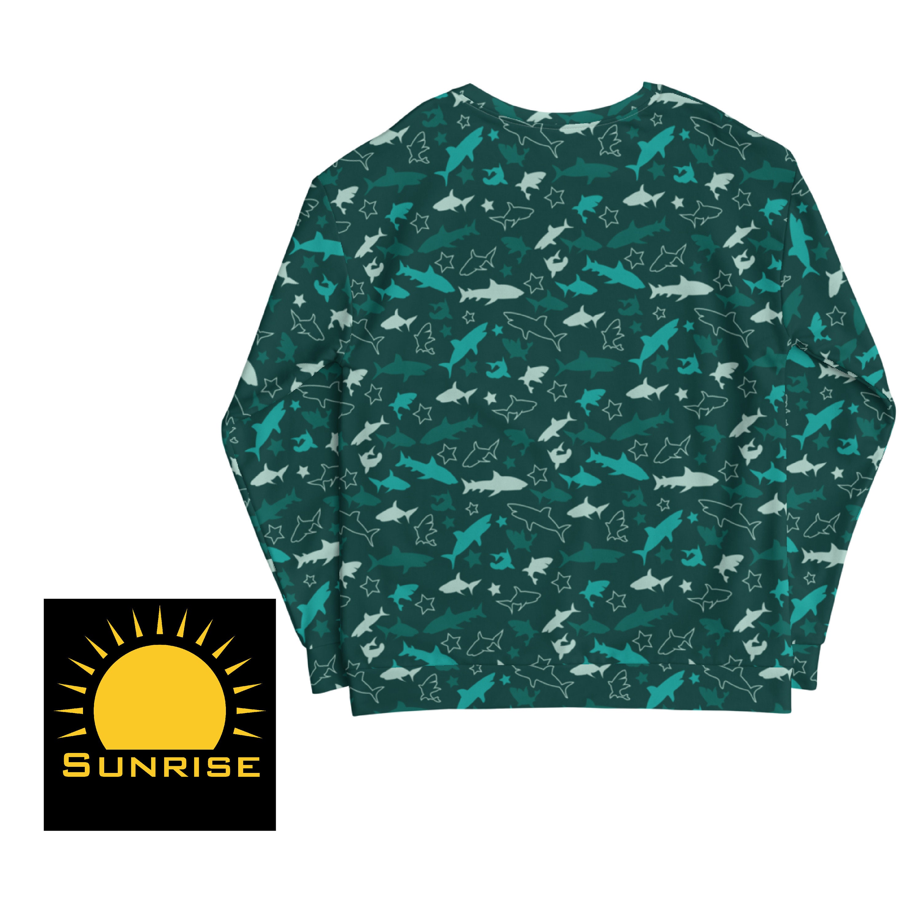Ocean animal pattern hoodies and sweatshirt fish sweatshirt Etsy