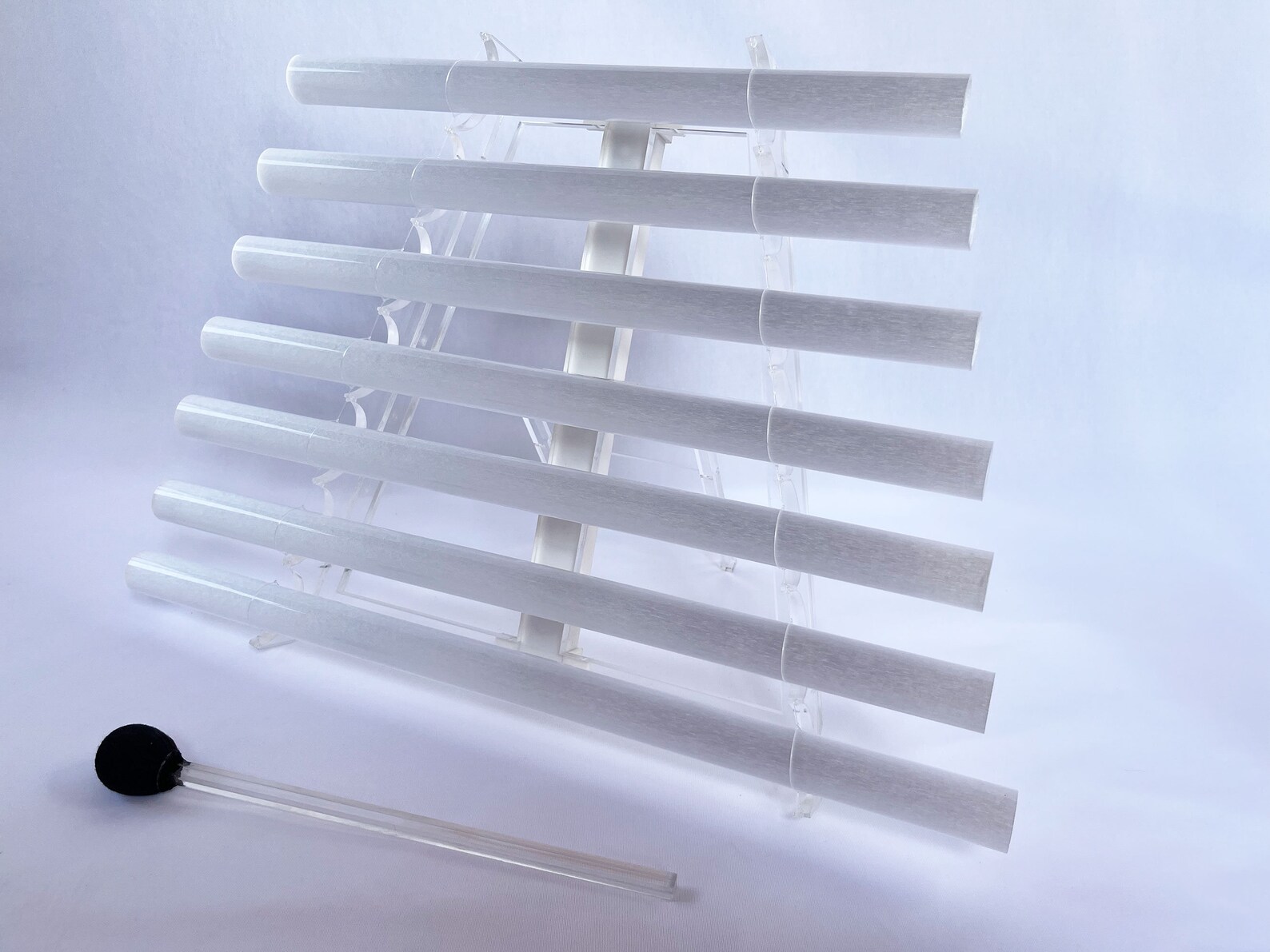 Crystal Harp Tubes Quartz Xylophone Quartz Singing Harp Etsy