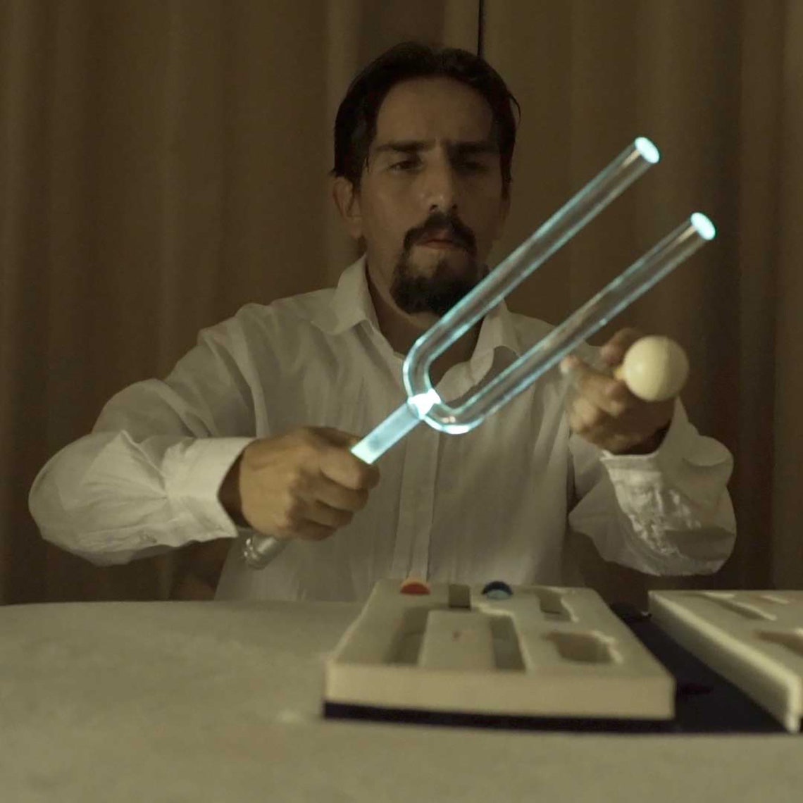 Vibra Fork Quartz Crystal Tuning Fork 432 Hz 16mmhandmade Etsy