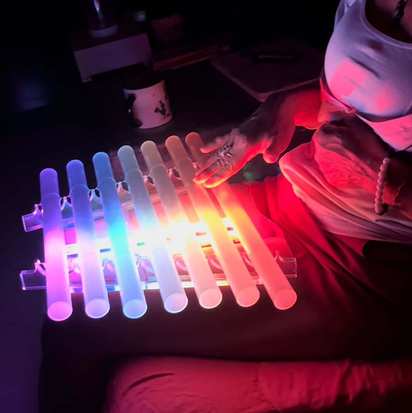 Crystal Harp Tubes Quartz Xylophone Quartz Singing Harp Etsy