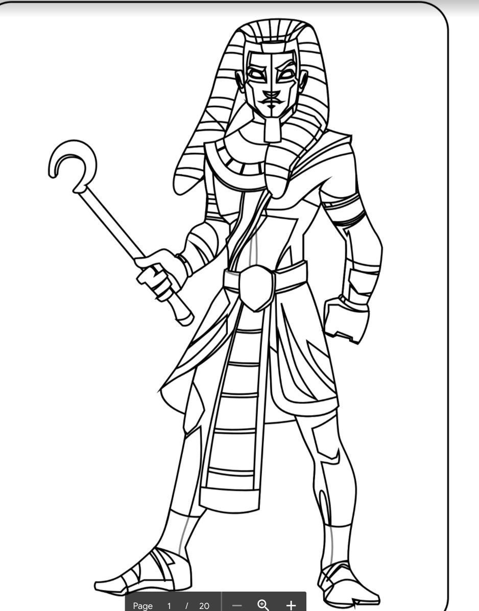 Egypt Coloring Pages - Etsy