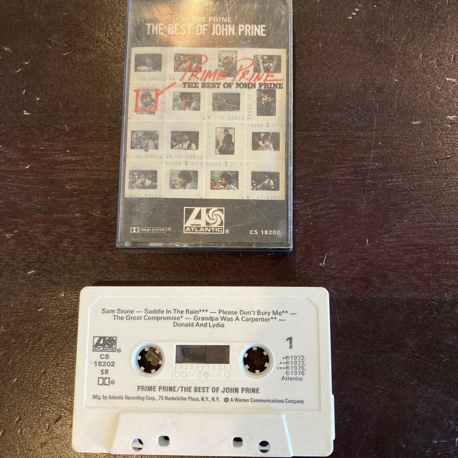 Prime Prine The Best Of John Prine Cassette Tape 1976 | Etsy