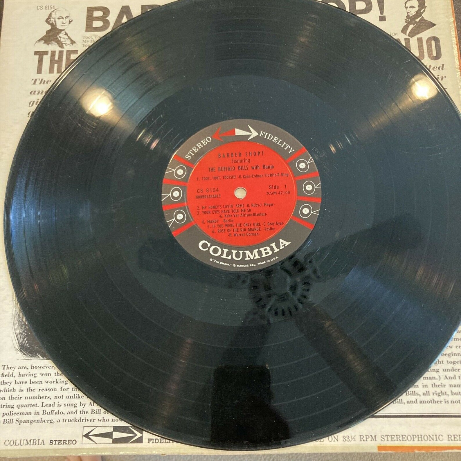 The Buffalo Bills With Banjo Quartet 1959 Stereo Lp Etsy