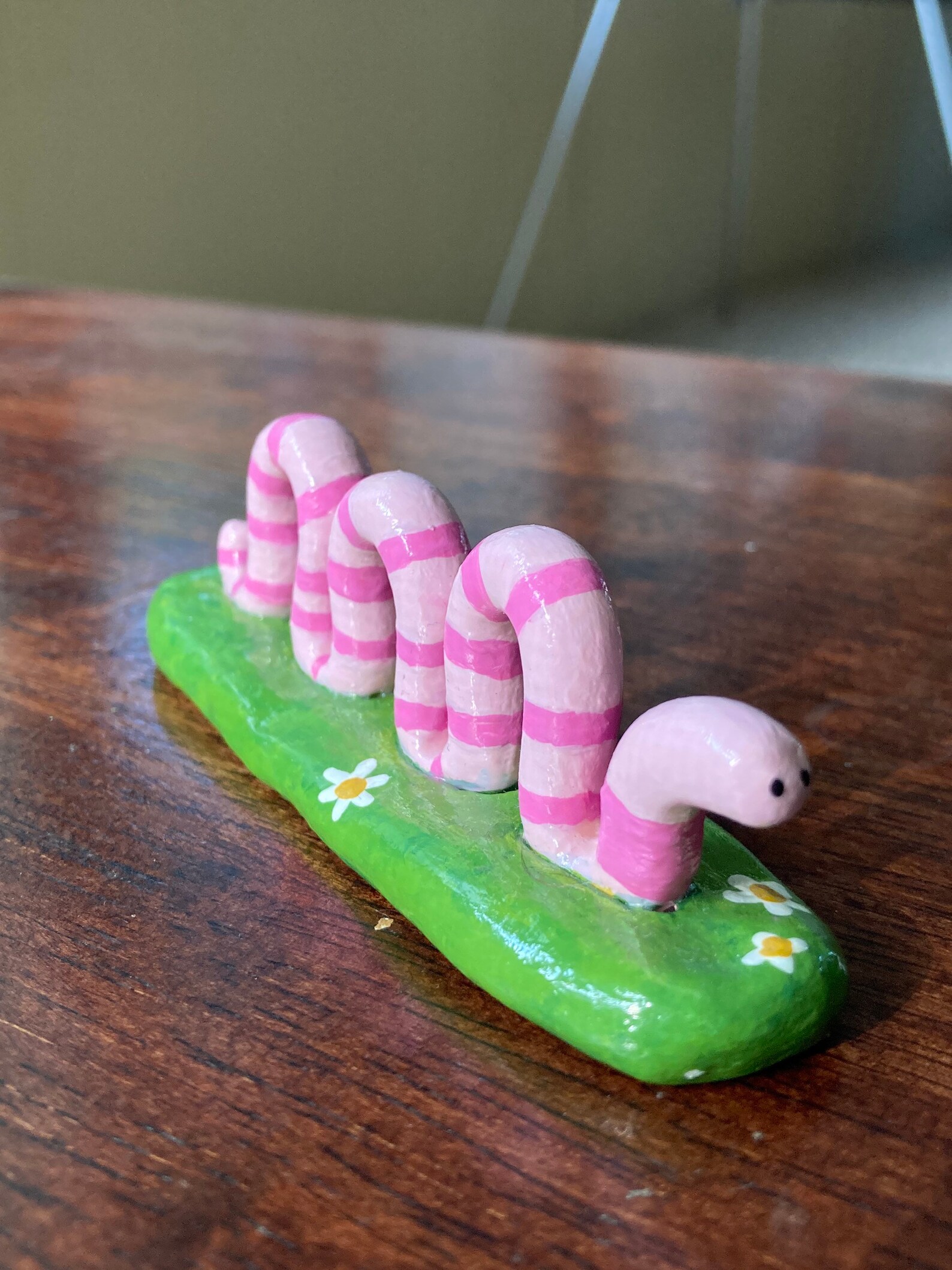 Worm Paint Brush Holder Etsy