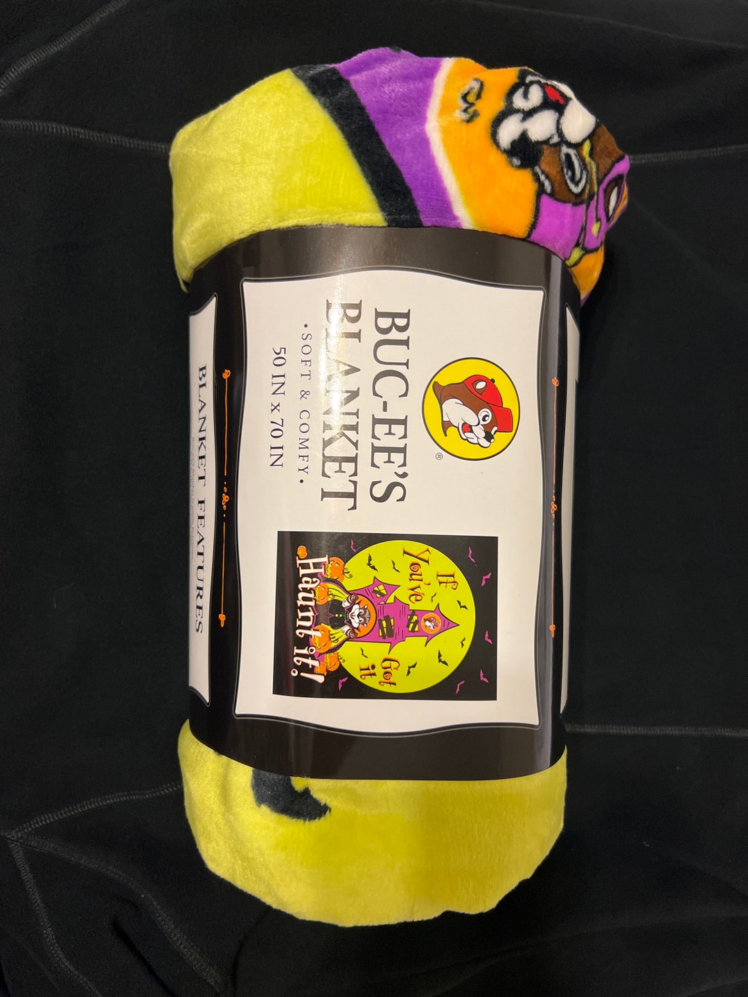 Bucees Halloween Blanket Etsy