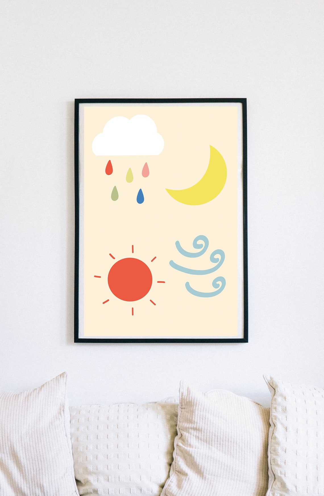 Printable nursery decor Printable wall art Kids room wall Etsy
