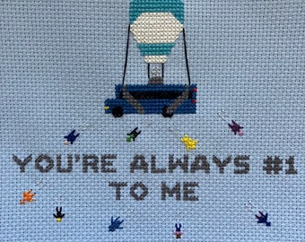 Battle Royale Video Game Cross Stitch Pattern