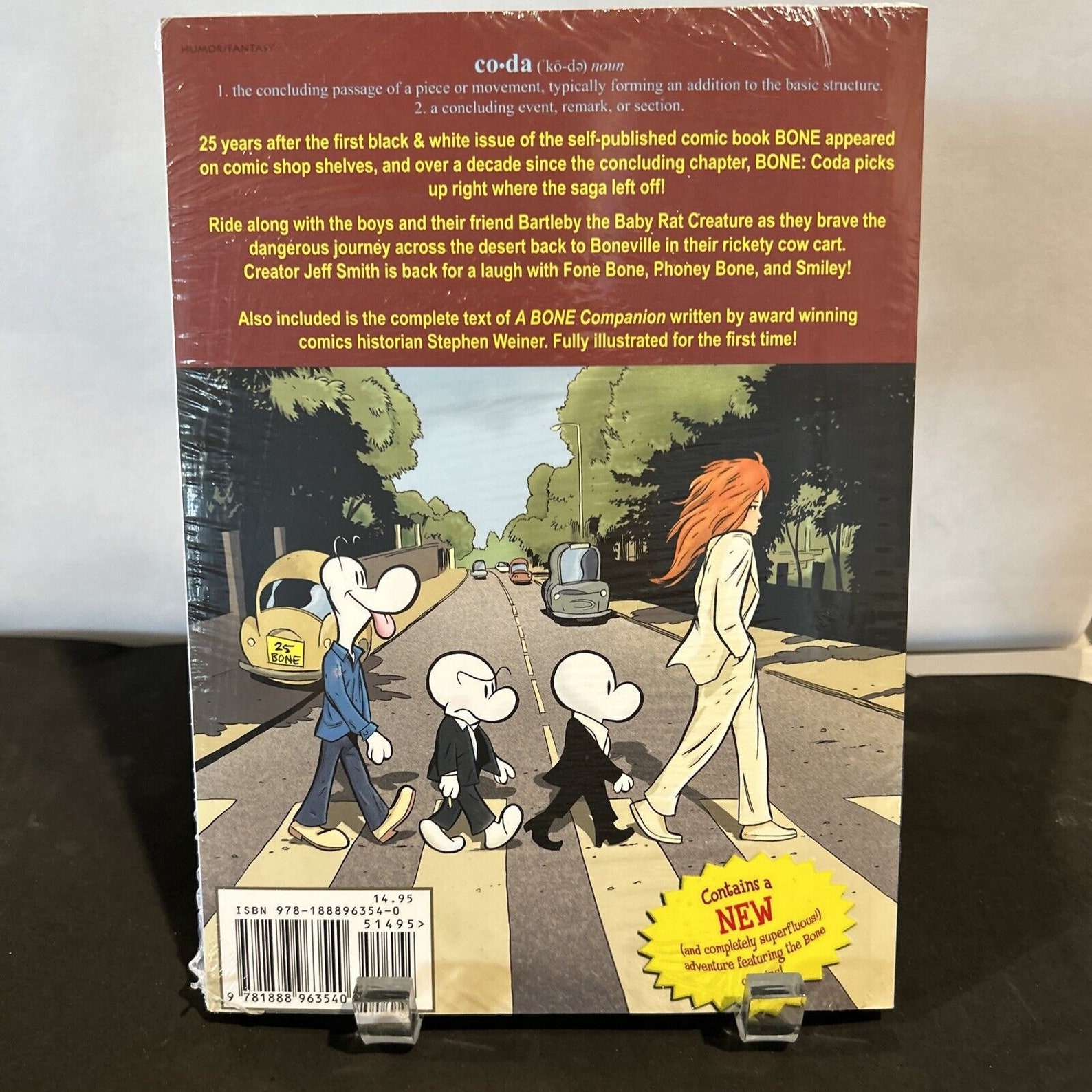 Bone Coda graphic Novel 25th Anniversary Also a Bone Etsy