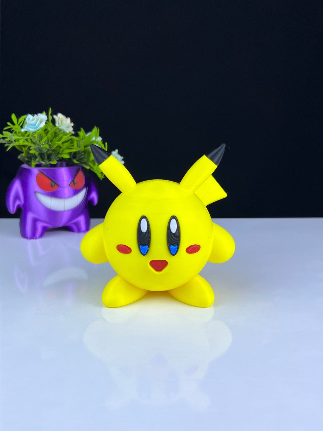 ピカチュウ カービィ - カービィ x ピカチュウ - Etsy 日本