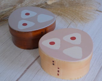 1-Tier Cedar Wood Round Bento Box (1T-R)