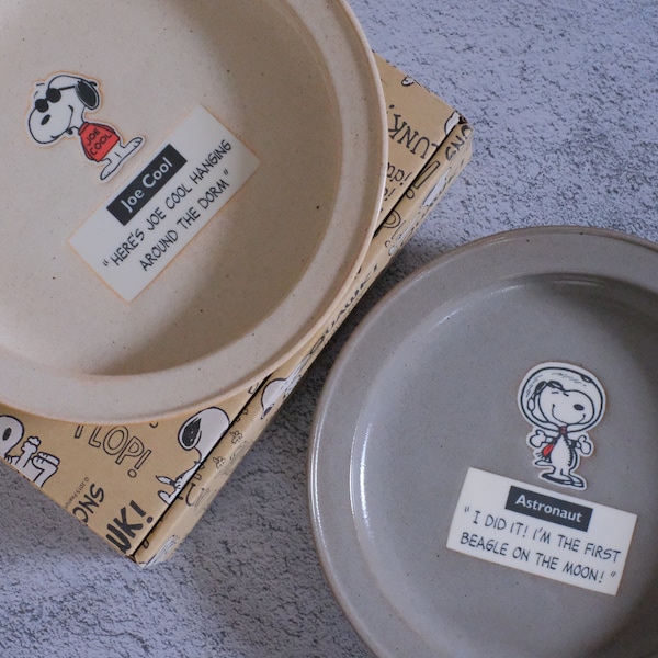 Snoopy Japan Plates Etsy