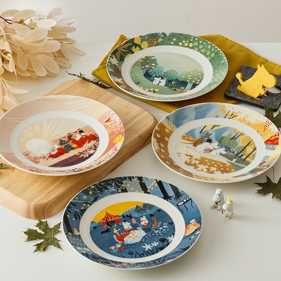 Divided Plates Kids Dinner Lunch Plates Ceramic Divided Dishes Dinner  Dessert Plates Snack Serving Tray For Christmas Party House Supplies  Children