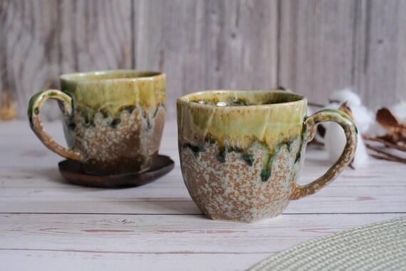  Moss & Stone Mini Drip Coffee Maker with Mug, Small