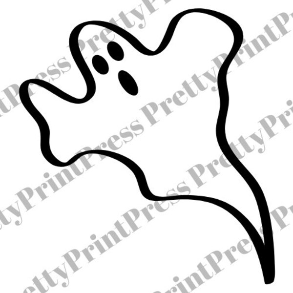 Ghost Face Svg - Etsy