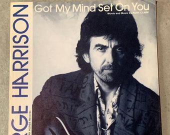 George Harrison Got My Mind Set on You Sheet Music 1987 Australia