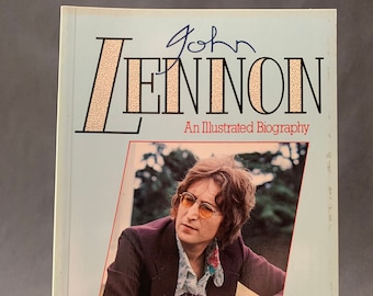 John Lennon an illustrated biography paperback Richard Wootton 1984