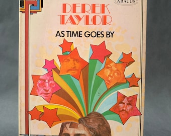 As Time Goes By Derek Taylor 1974 Paperback Story of press agent for The Beatles