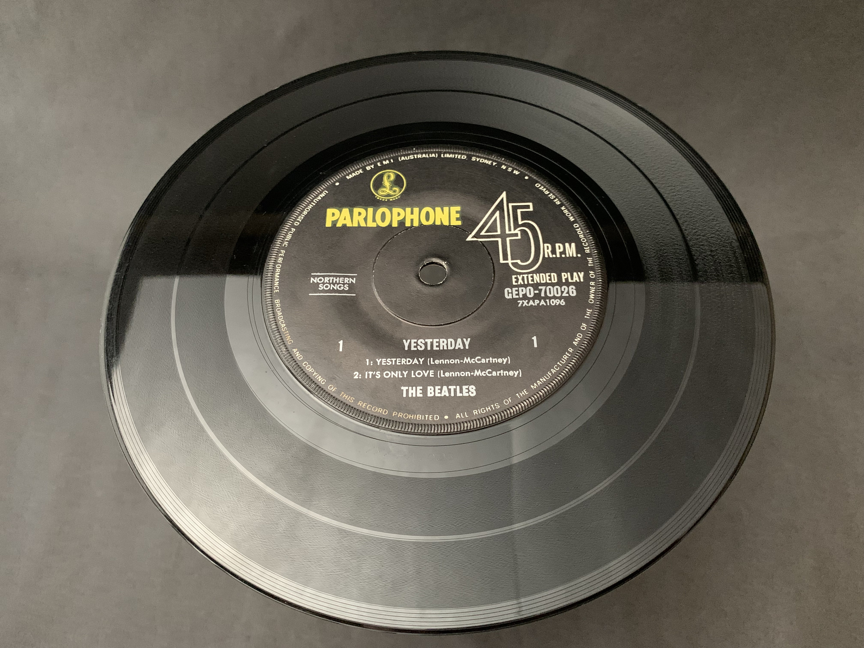 レア!レコード極美品!1976年発売 UK盤 パーロフォンラベル ペラジャケ 20U0381143056_7.jpg