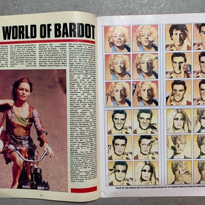 IDOLS 20th Century Legends Vol 1 No 5 Magazine 1988 Batman Boris Karloff Brigitte Bardot Elvis Beatles James Dean Dolly Parton Rocky Horror image 6