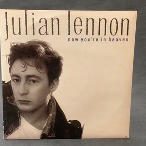 Julian Lennon Now You&#39;re In Heaven VS1154 Australia 1989 Virgin Records 7&quot; vinyl 45rpm