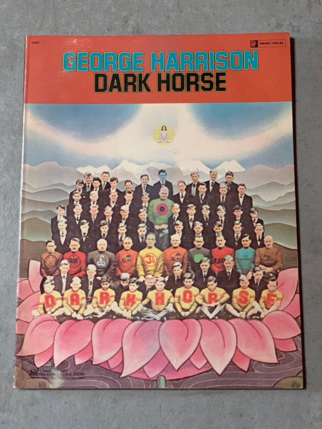 Harrison Dark Horse Piano Vocal Lead Sheet Section E067 Etsy Australia
