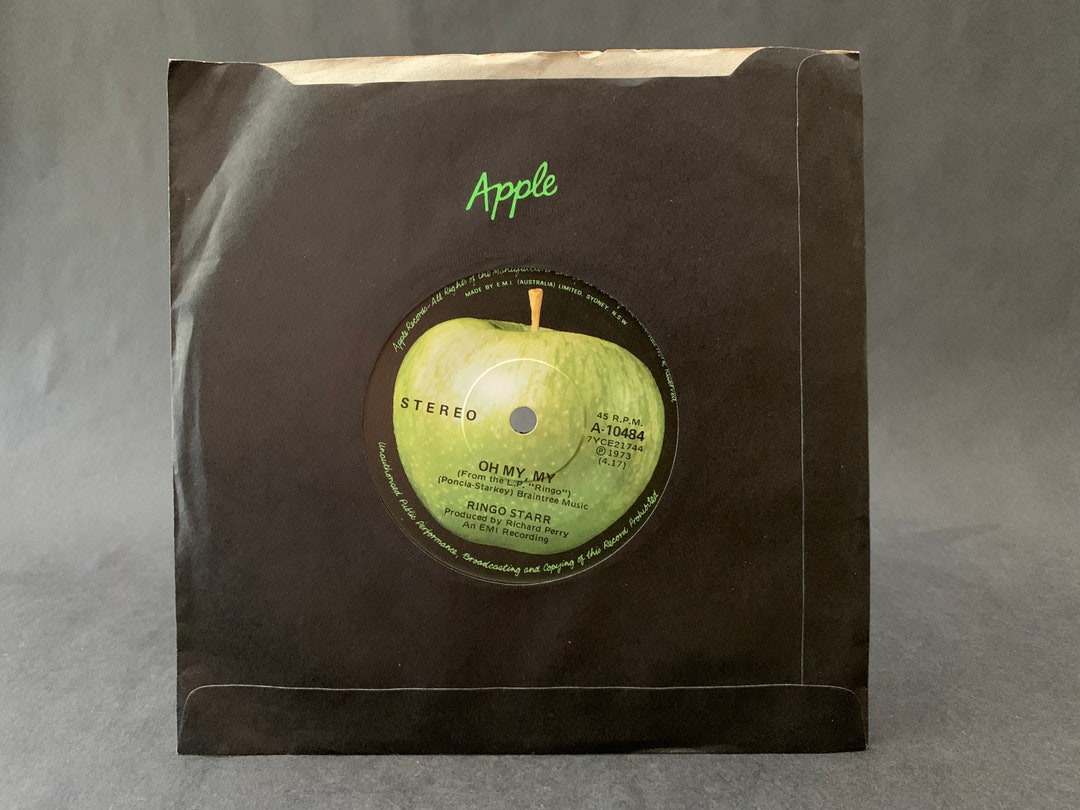 Ringo Starr Oh My, My / Step Lightly 1974 Apple Records EMI Australia A