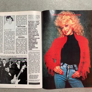 IDOLS 20th Century Legends Vol 1 No 5 Magazine 1988 Batman Boris Karloff Brigitte Bardot Elvis Beatles James Dean Dolly Parton Rocky Horror image 8