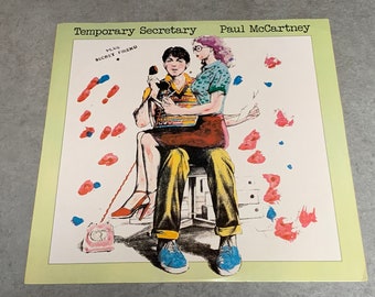 Paul McCartney Temporary Secretary 12" Maxi Single 12 R6039