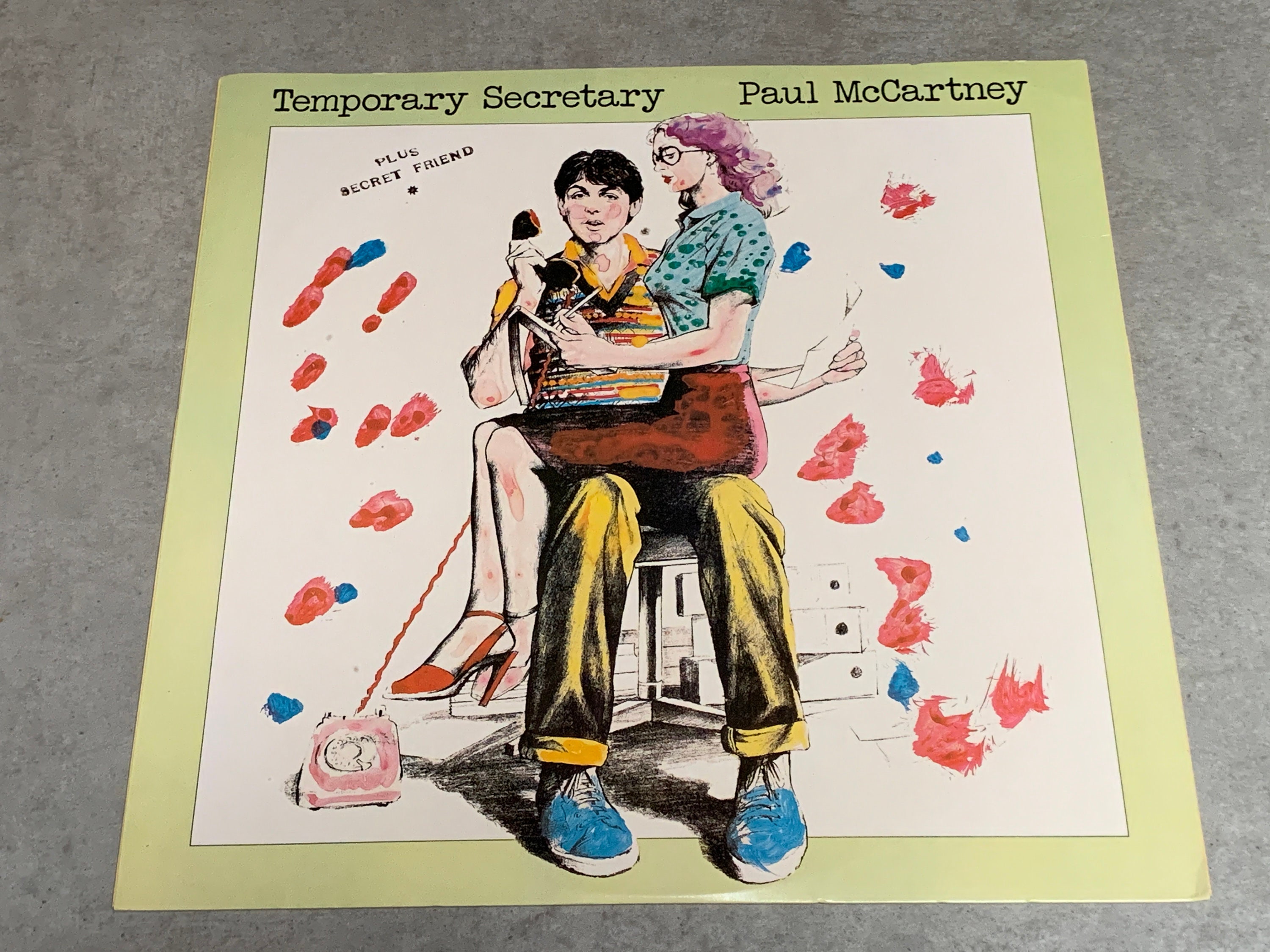 洋楽 Paul McCartney / Temporary Secretary 12\" Paul McCartney | Temporary Secretary