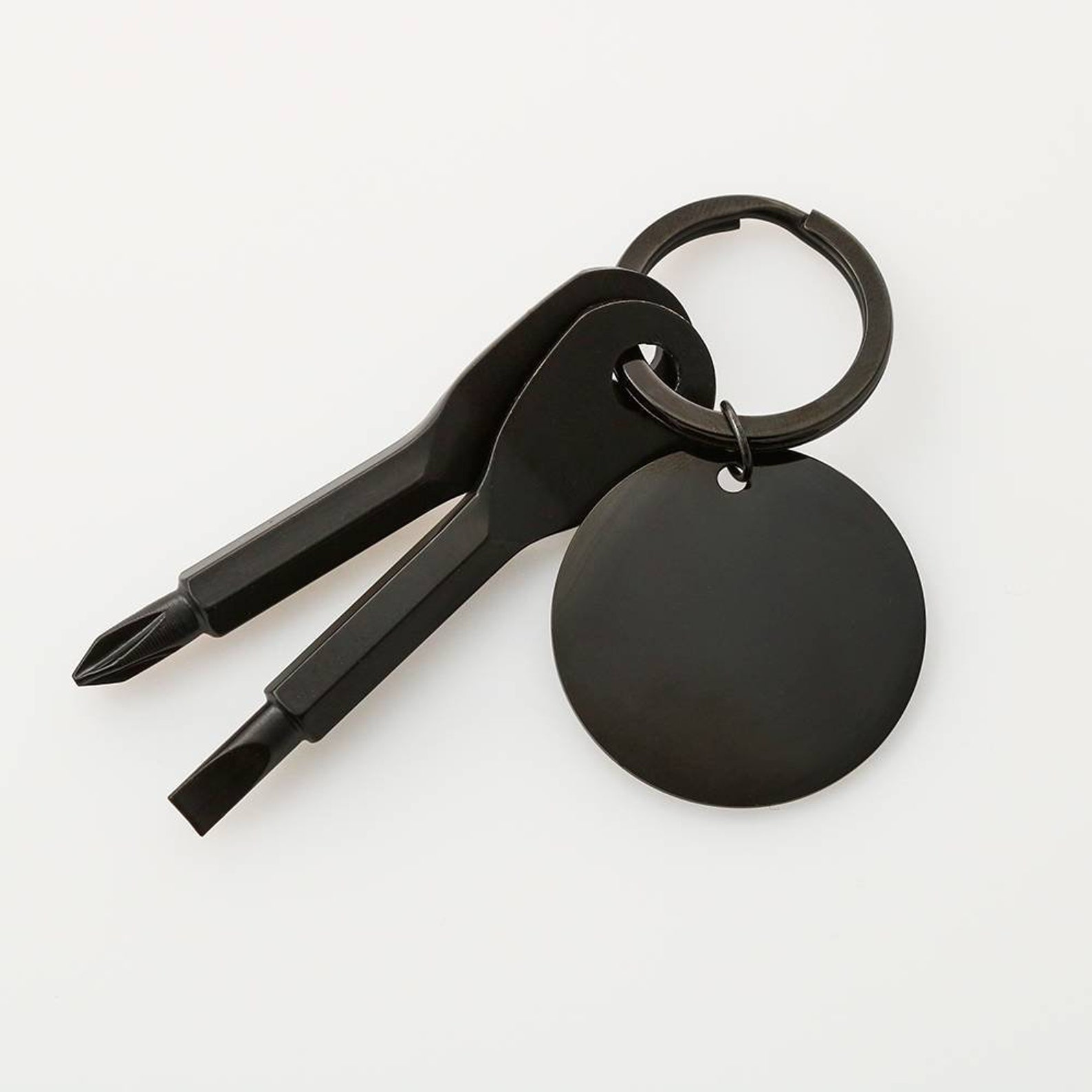 Screwdriver Keychain Engraved Gift Custom Engraved Stainless Etsy