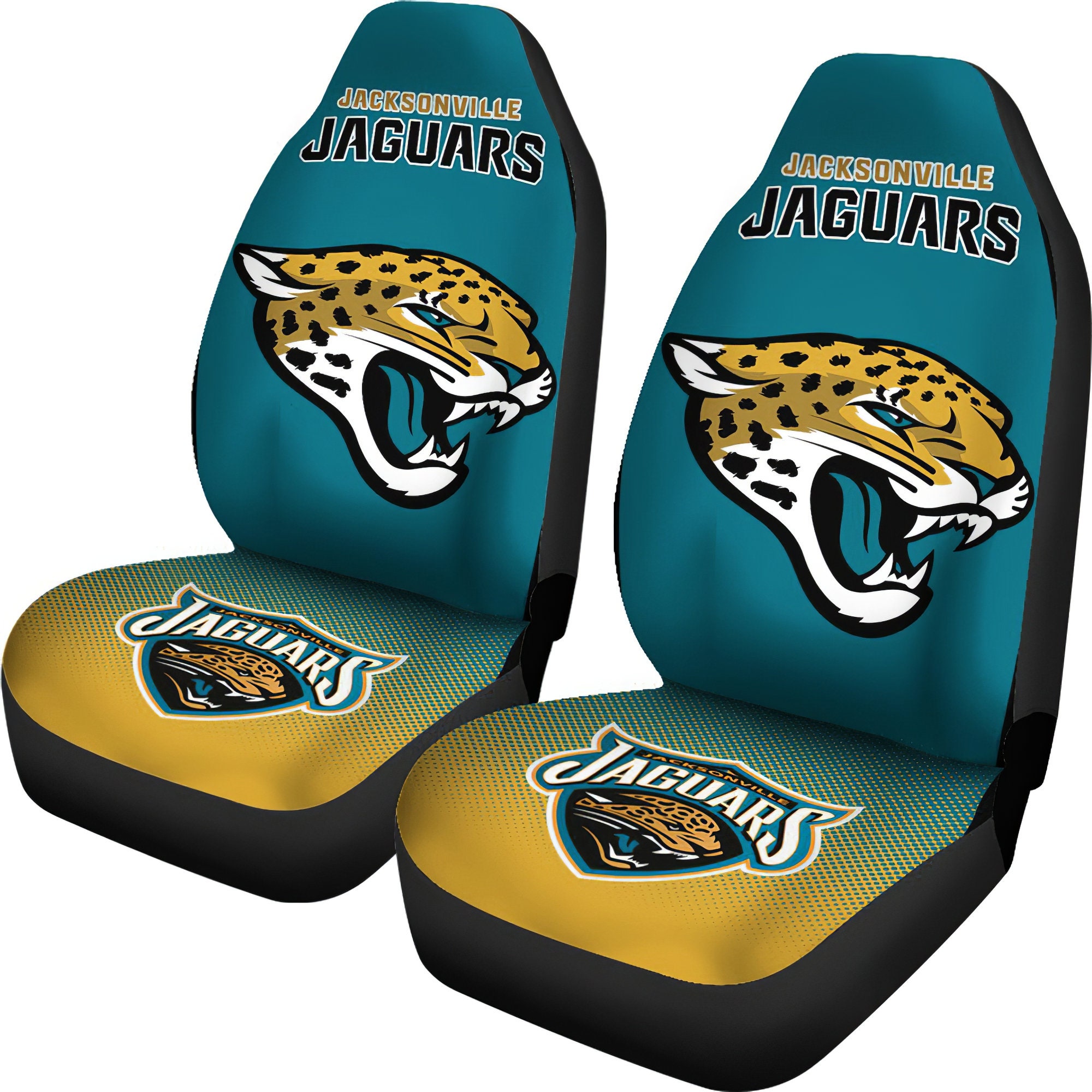 New Fashion Fantastic Jacksonville Jaguars Car Seat Covers Etsy