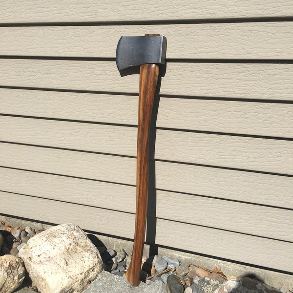 Plumb single-bit, Dayton pattern, small forest axe.