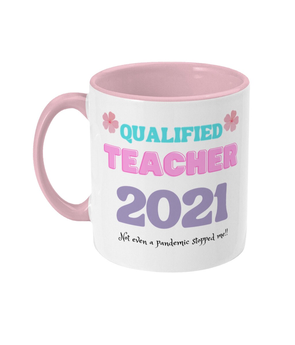 Graduation Gift Teacher Mug, Graduate Teacher Gift Mug, Qualified Tea…