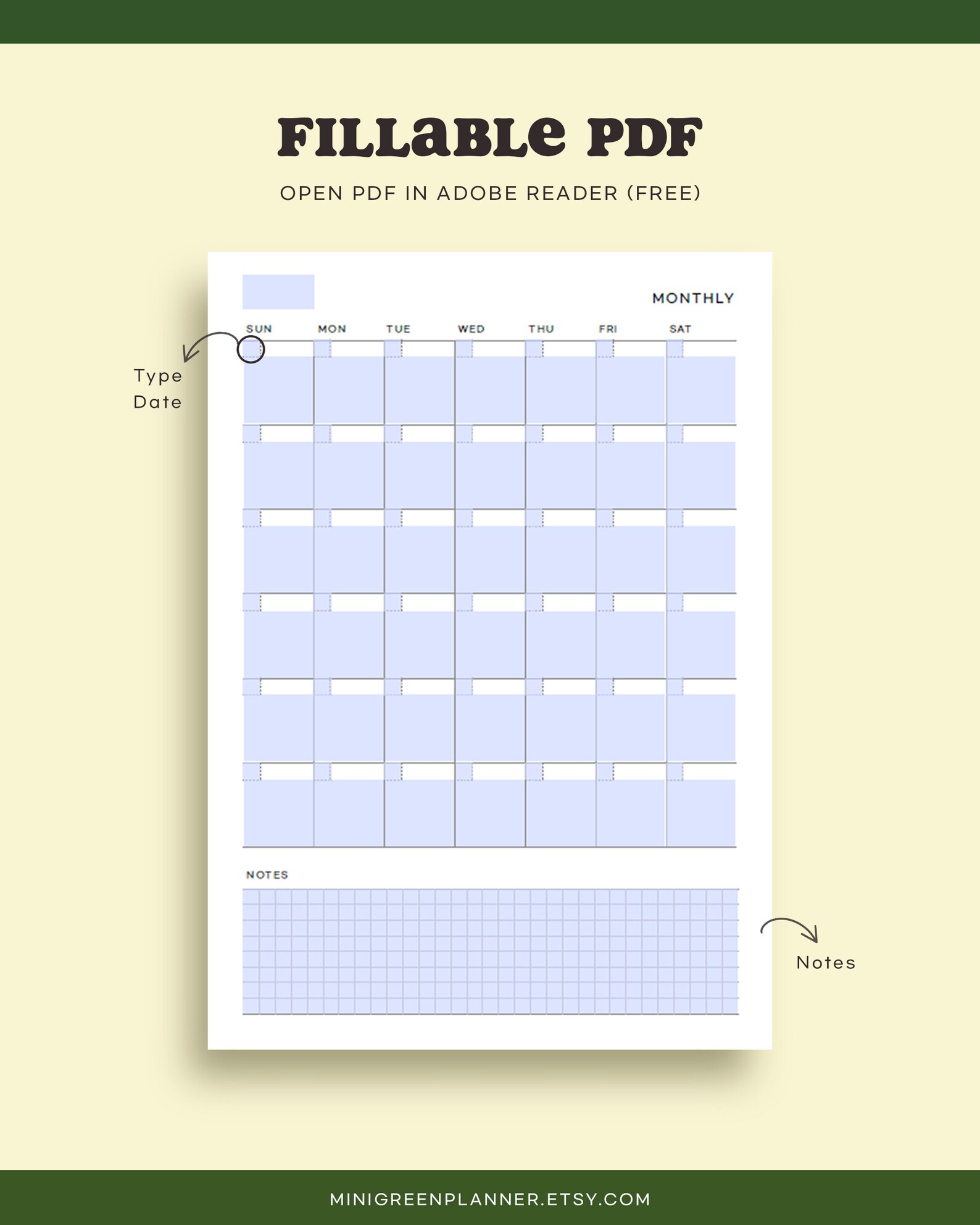 minimalist-monthly-planner-undated-printable-fillable-pdf-etsy