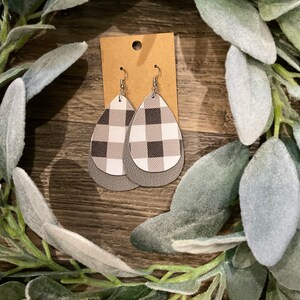 Double Layer Gray and Plaid