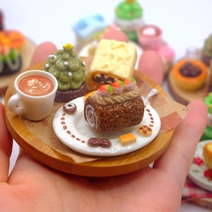 aimants pour réfrigérateur, nourriture miniature, aimants décoratifs, aimants mignons, aimant à dessert, décoration de cuisine, décorations de Noël