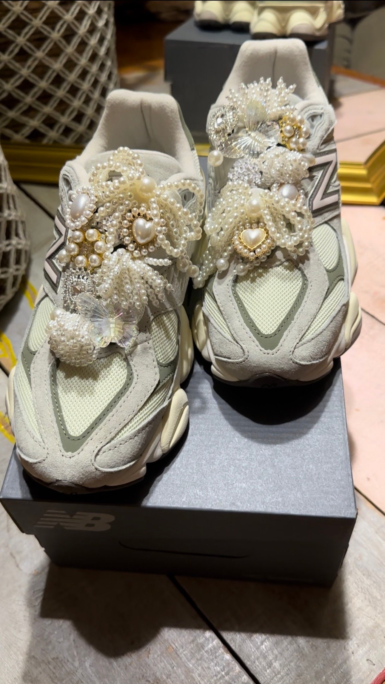 Charmed New Balance Sneakers X Sydney Milan - Women's Size 8.5 - Etsy