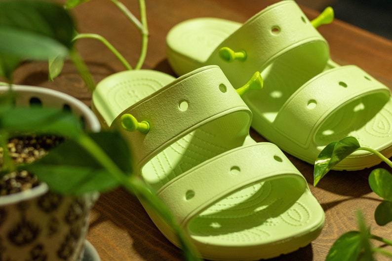 The Ogre Ears Shoe Charms, Shrek Ears Shoe Charms, Shrek Shoes, Shrocks Croc Charms image 5