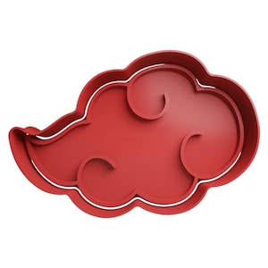 Akatsuki Cloud Cookie Cutter – Premium Quality Anime-Inspired Baking Mold – Perfect for Cookies, Fondant, Crafts & Gifts – Durable, Food