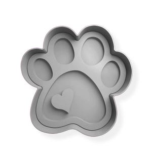 Paw Heart Dog Cat Cookie Cutter Viral Unique 3D Printed Cartoon Fondant Cookie Cutter, Baking Crafts, Party Supplies (1 PC)