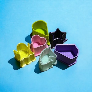 Disposable Shaped Tattoo Ink Cups Tattoo Ink Caps Tattoo Ink Cups For Permanent Makeup Container Accessory, Tattoo Ink, Tattoo Supplies