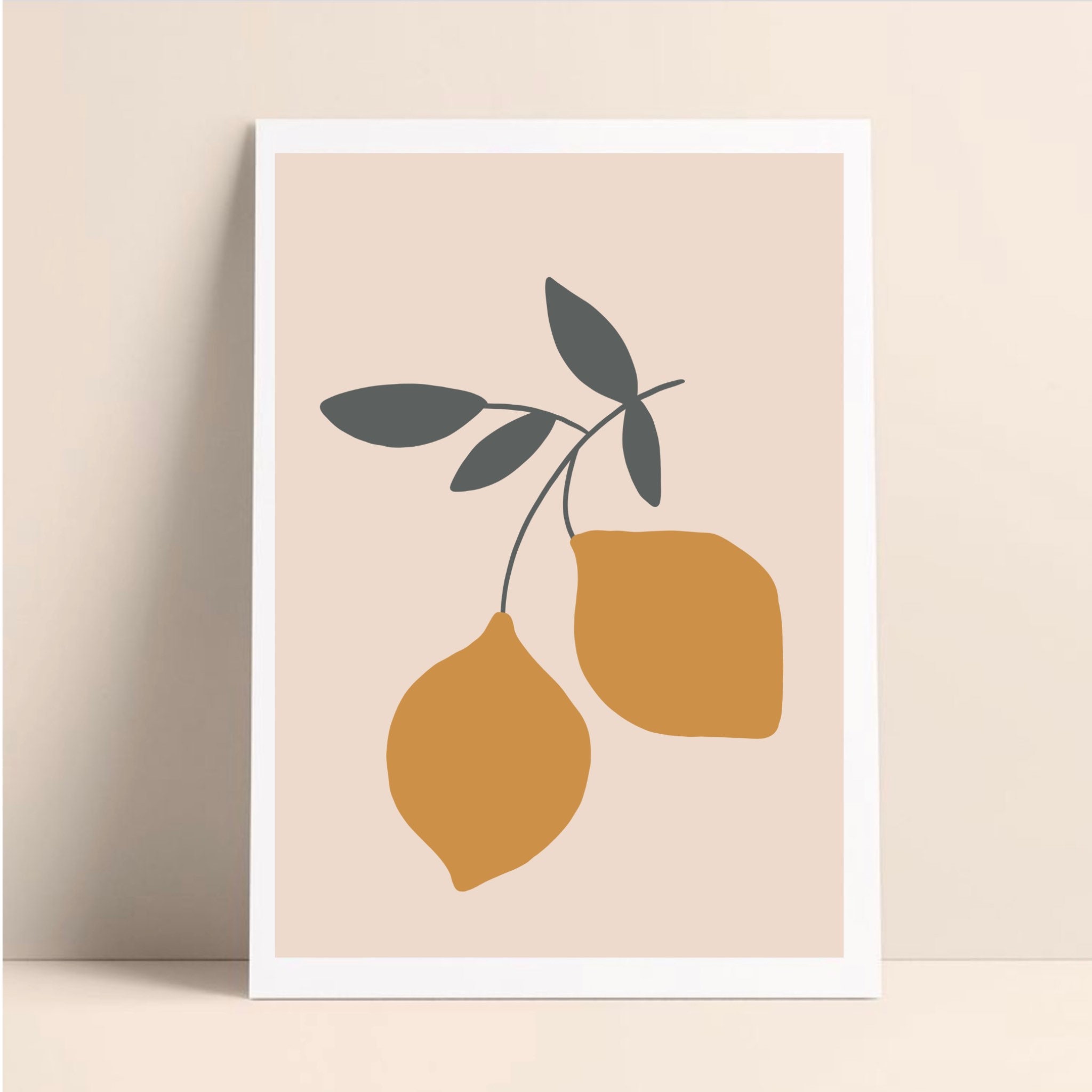 Lemon - Affiche Imprimée