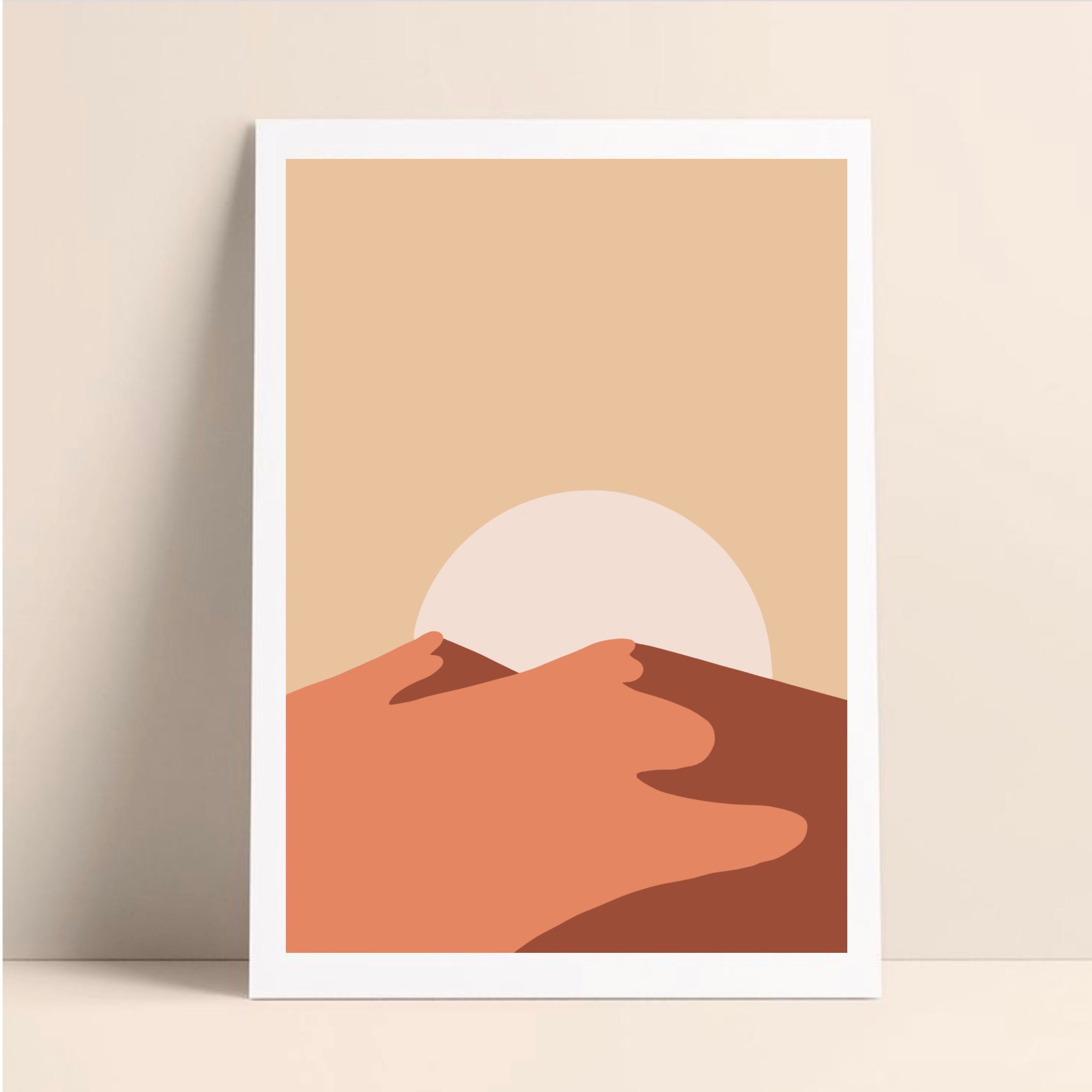 Désert - Affiche Imprimée