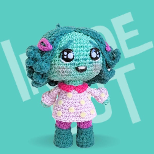 Envy Crochet Pattern, Funko Pop Style Amigurumi (PDF English Pattern)