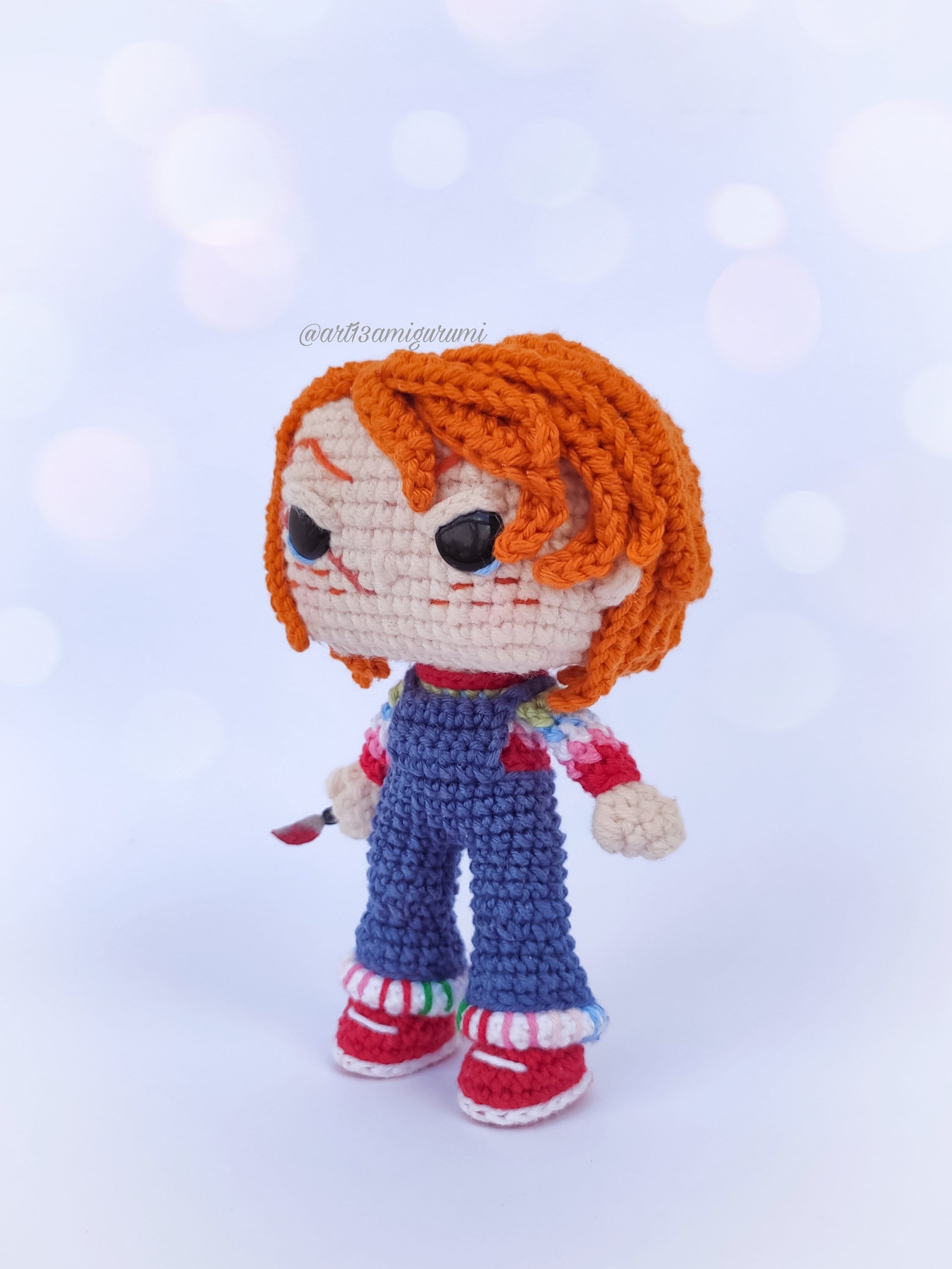 Chucky Crochet Doll Pattern, Horror Amigurumi (PDF Pattern) - Etsy