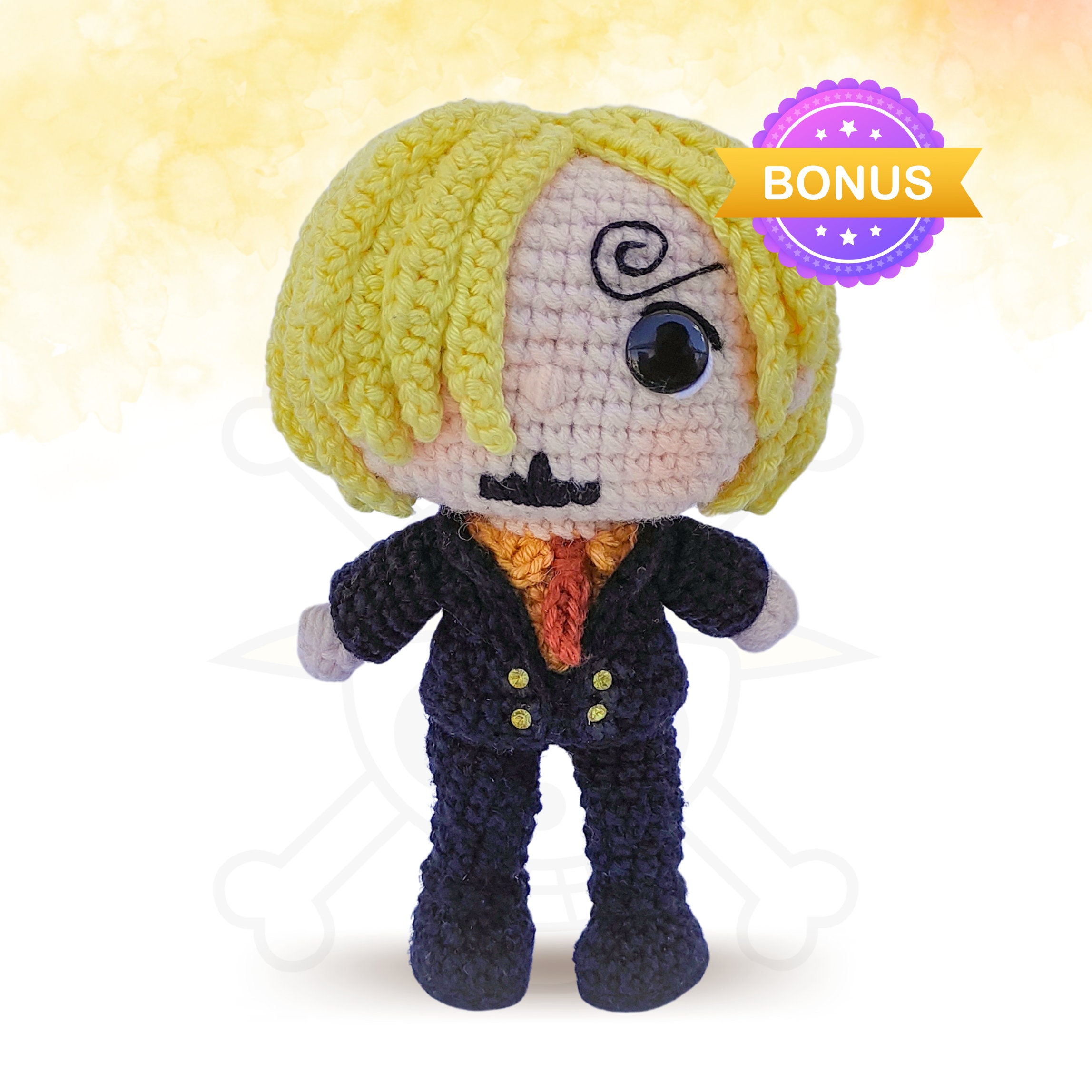 Pirates Crochet (set 5 + 1 Bonus) Amigurumi Crochet Pattern PDF