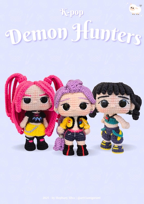 K-pop Girls | Singers Amigurumi Pattern | PDF English | Funko Pop