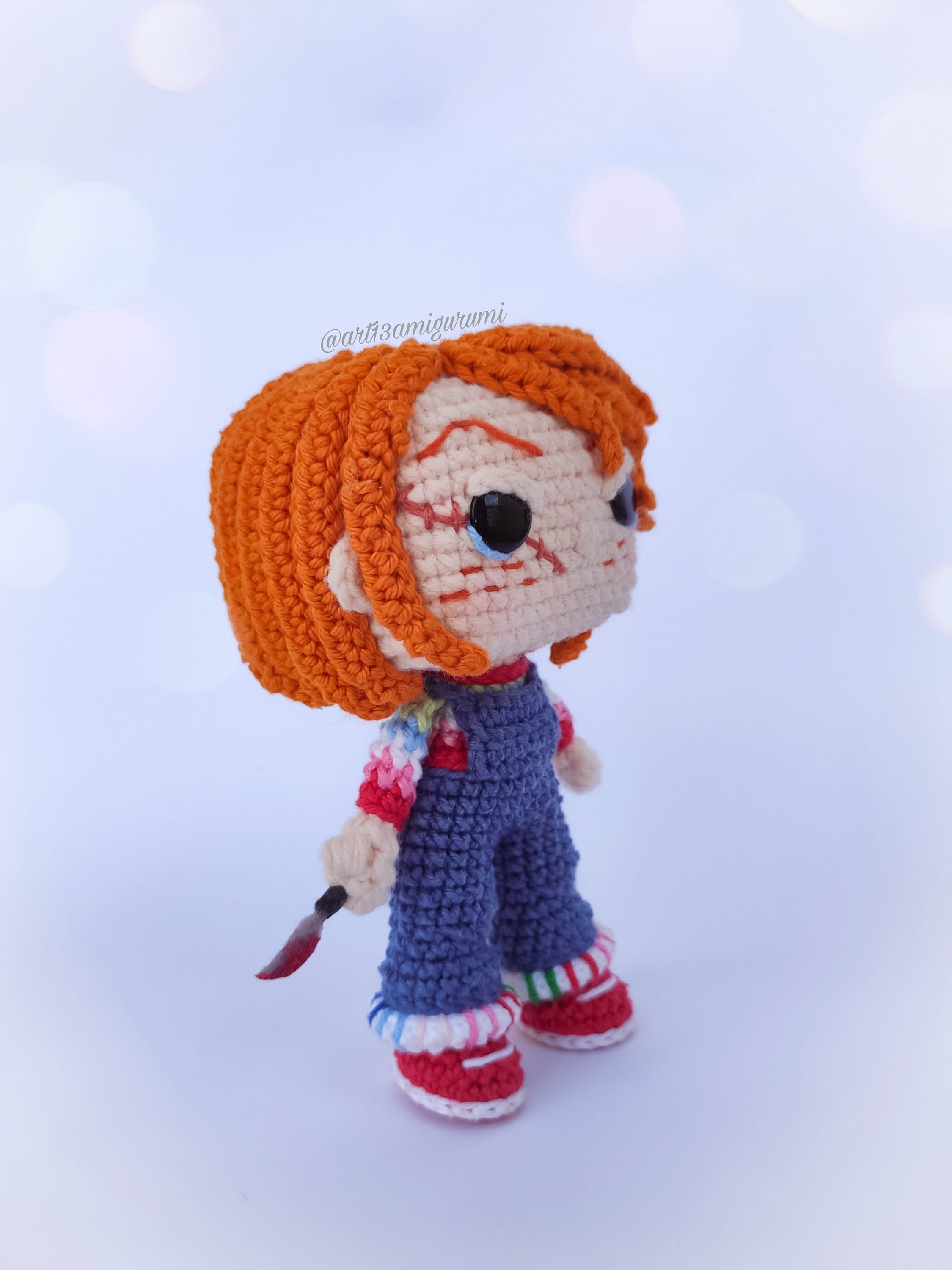 Chucky Crochet Doll Pattern, Horror Amigurumi (PDF Pattern) - Etsy